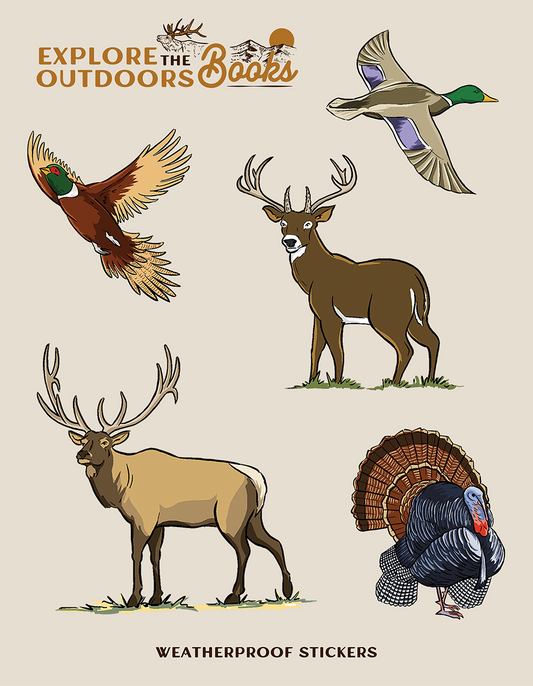Hunting I Weatherproof Sticker Sheet